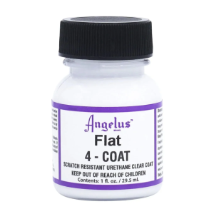 „ANGELUS 4-COAT“ uretaninis bespalvis lakas, 3x matinis (29,5 ml)