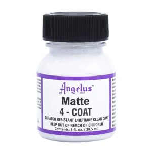 „ANGELUS 4-COAT“ uretaninis bespalvis lakas, matinis (29,5 ml)