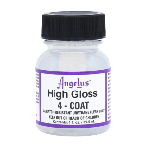 „ANGELUS 4-COAT“ uretaninis bespalvis lakas, blizgus (29,5 ml)